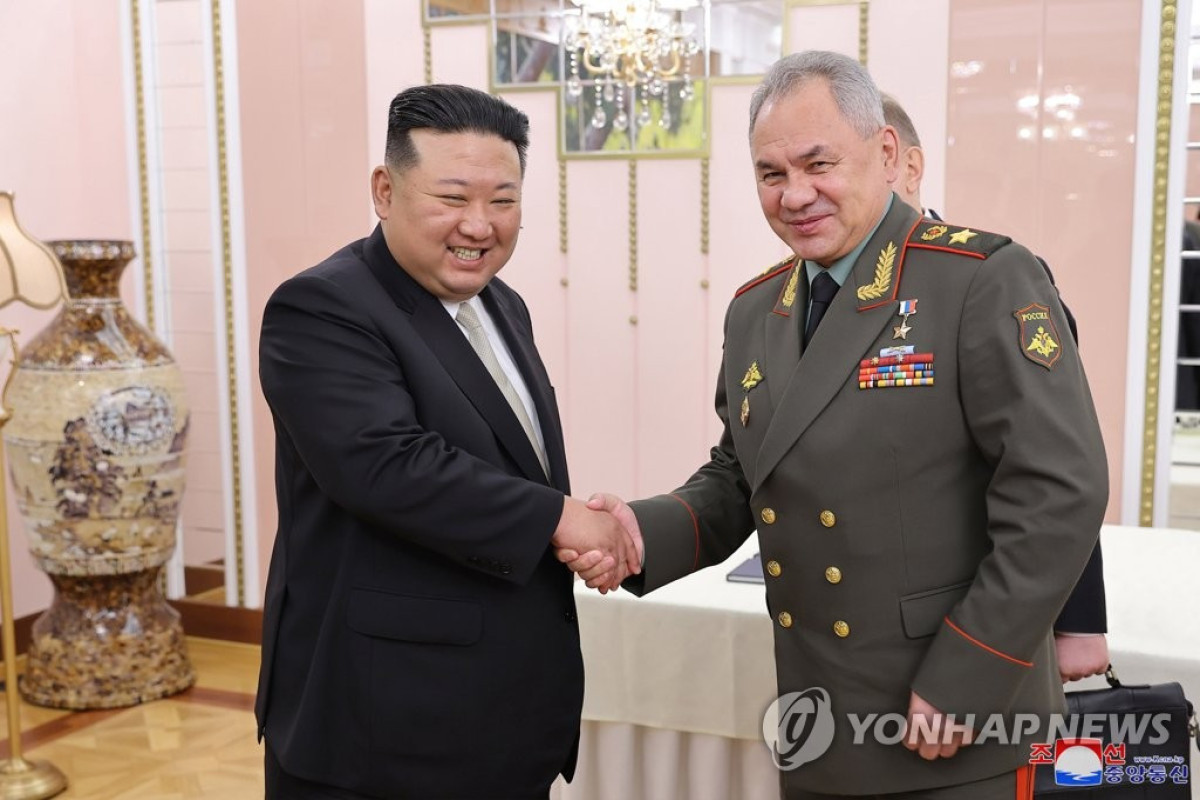 Shoigu met with North Korean leader - PHOTO 