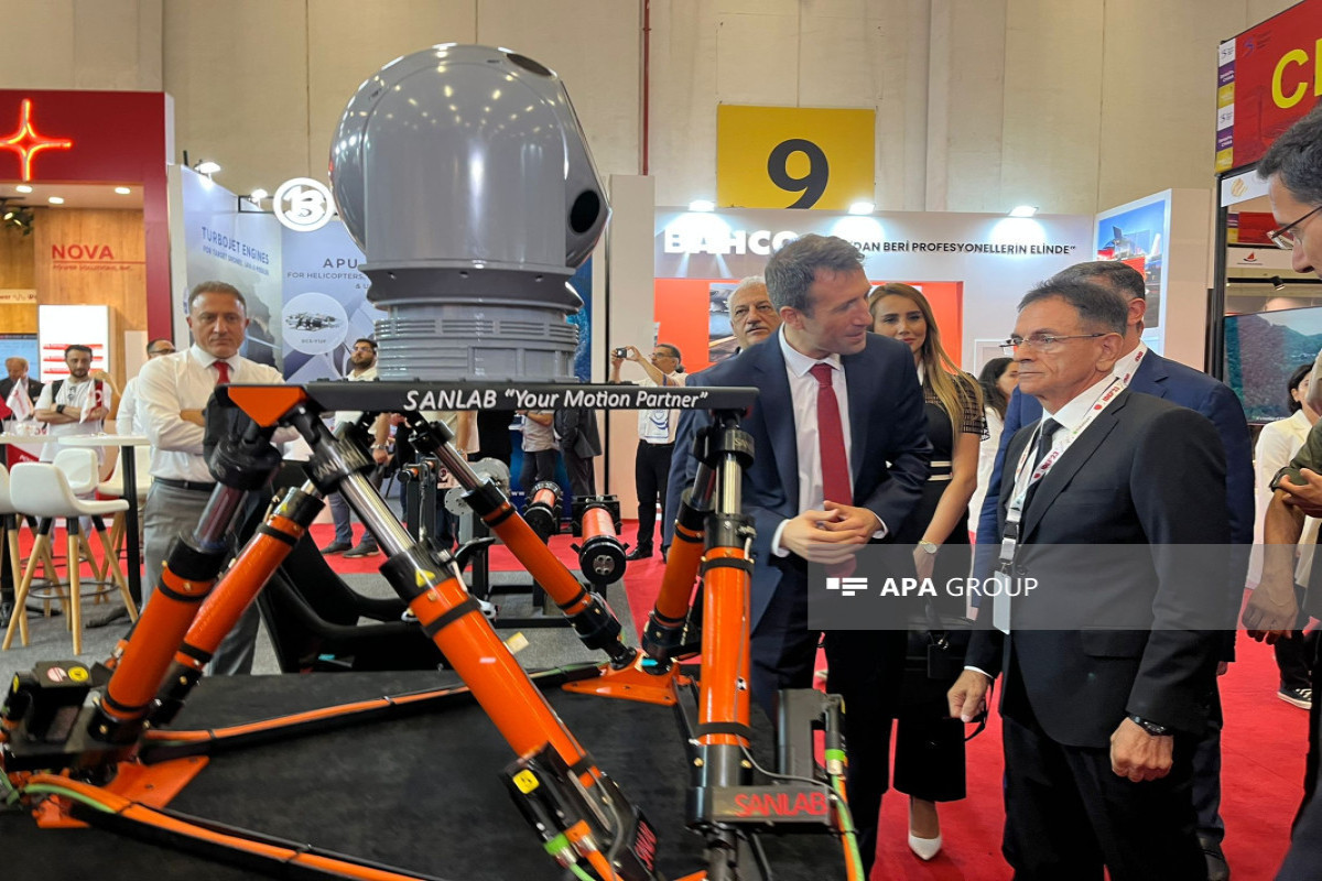 Azerbaijani Minister visited IDEF International Defense Industry Fair- PHOTO 