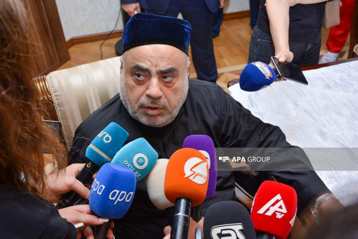 Chairman of the Caucasus Muslims Office (CMO) Sheikh-ul-Islam Allahshukur Pashazada