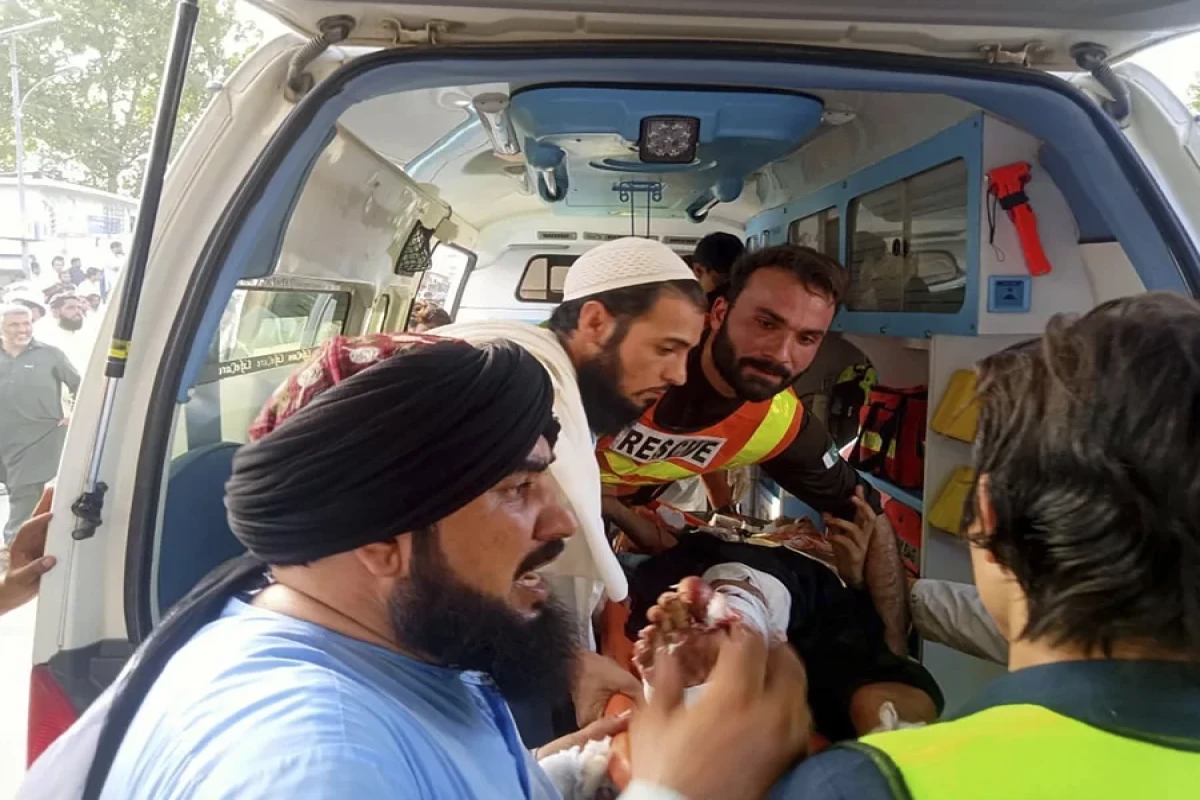 A bombing at a political rally in Pakistan has killed at least 35 people