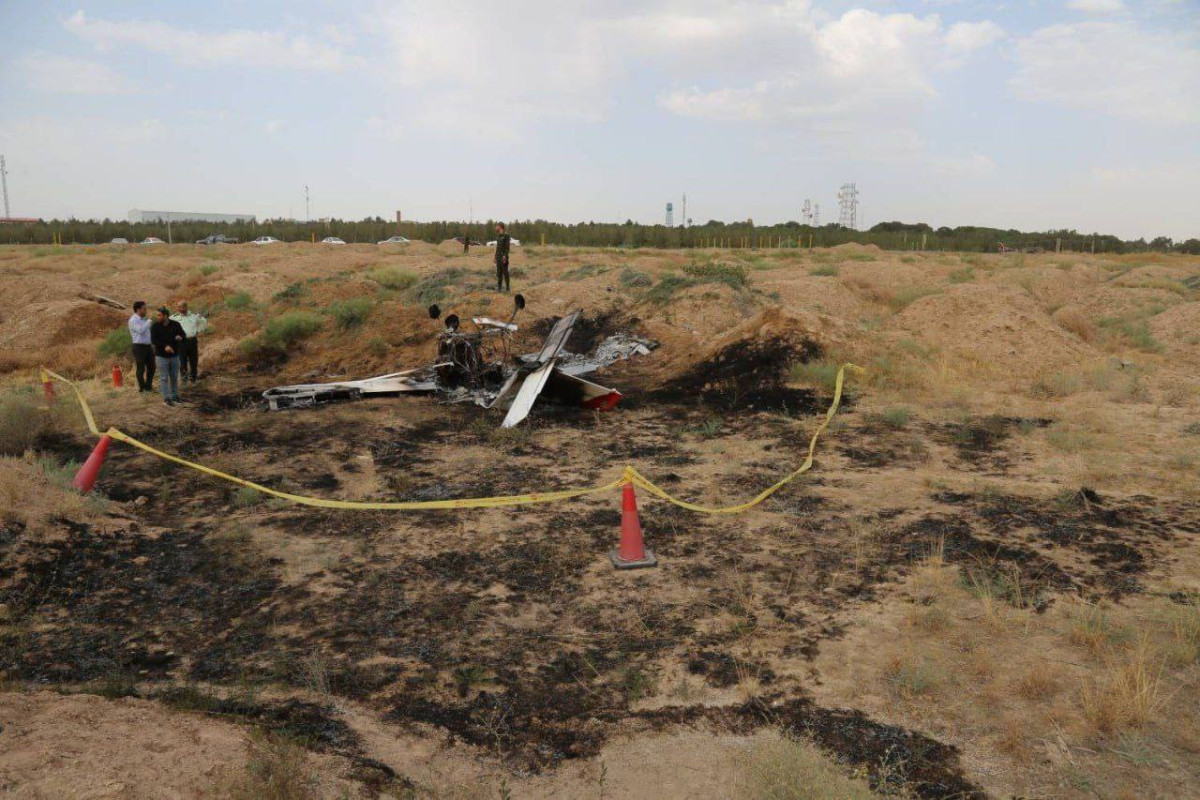 Training plane crashed in Iran, killing all onboard