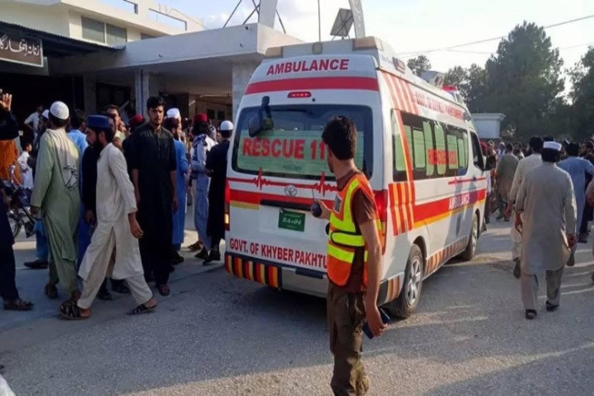 Suicide bomber at political rally in northwest Pakistan kills at least 44 people, wounds nearly 200