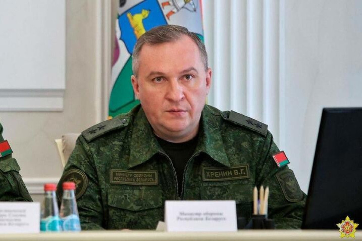 Viktor Khrenin, Defense Minister of Belarus
