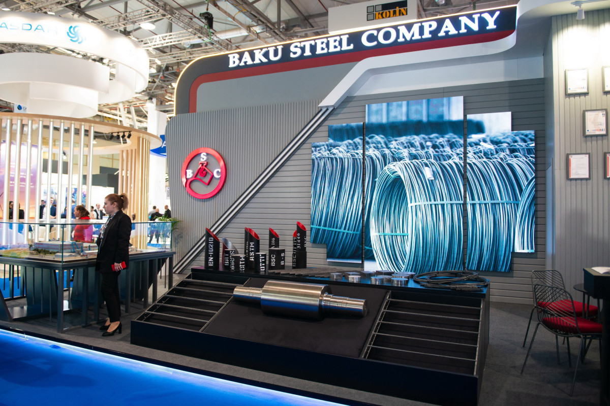 “Baku Steel Company” CJSC participates in the 28th International Caspian Oil and Gas Exhibition-VIDEO -PHOTO 