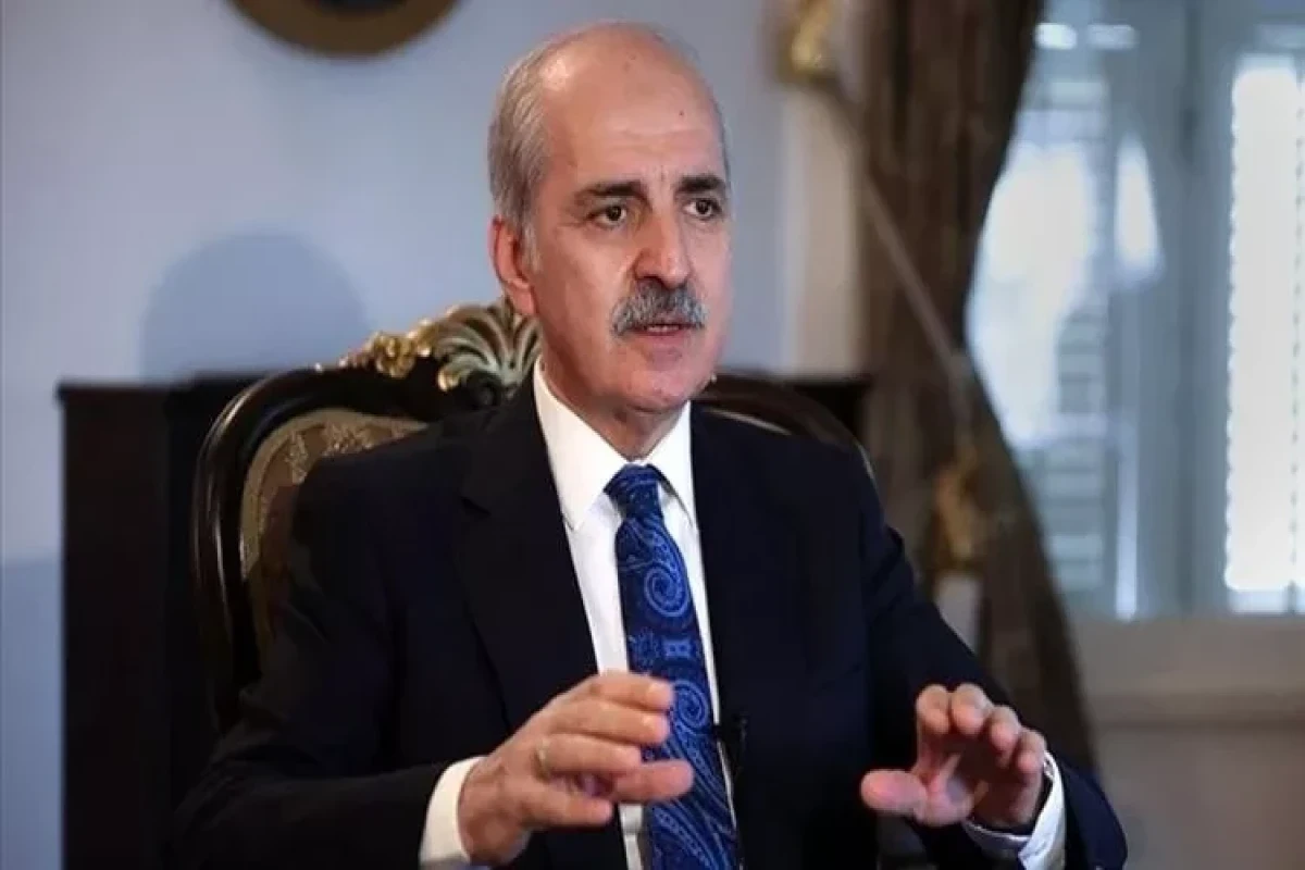 Numan Kurtulmus, incoming speaker of Türkiye's Great National Assembly