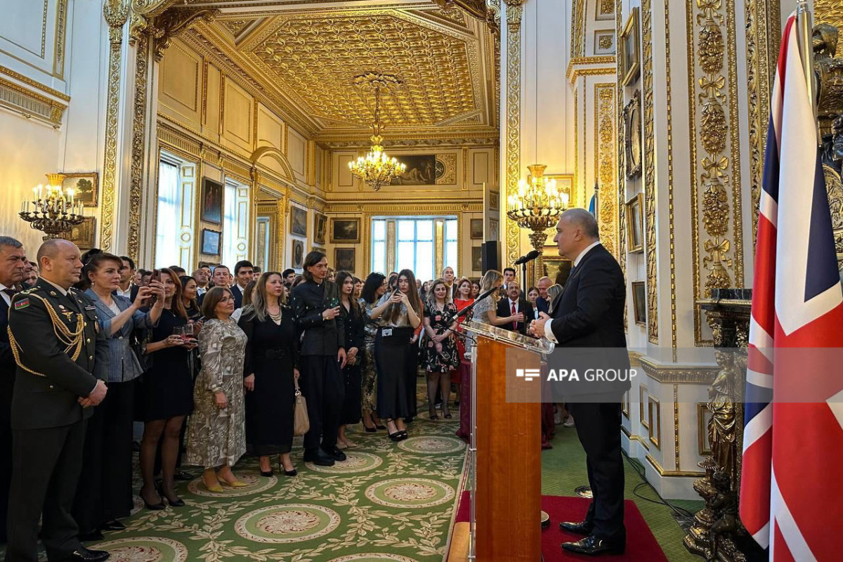 Formal banquet organized in London on Azerbaijan's Independence Day and Armed Forces Day-PHOTO 