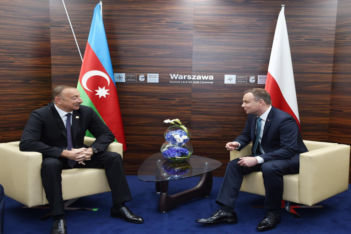 Ilham Aliyev - Andrzej Duda