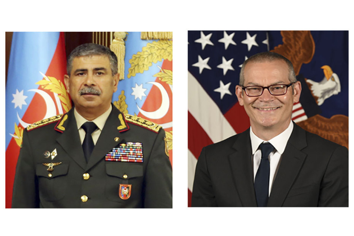 Azerbaijan's Minister of Defense and US Deputy Secretary of Defense hold phone talk