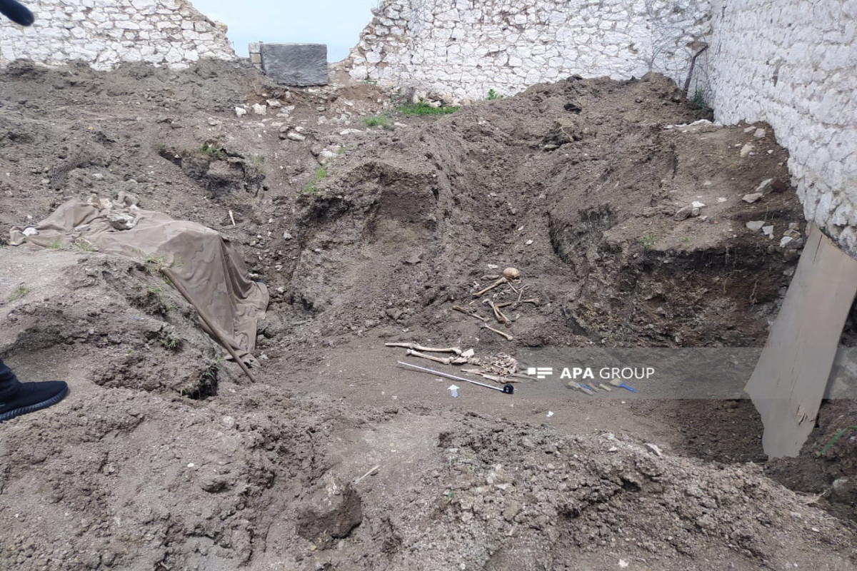 Mass burial was found in Azerbaijan's Shusha