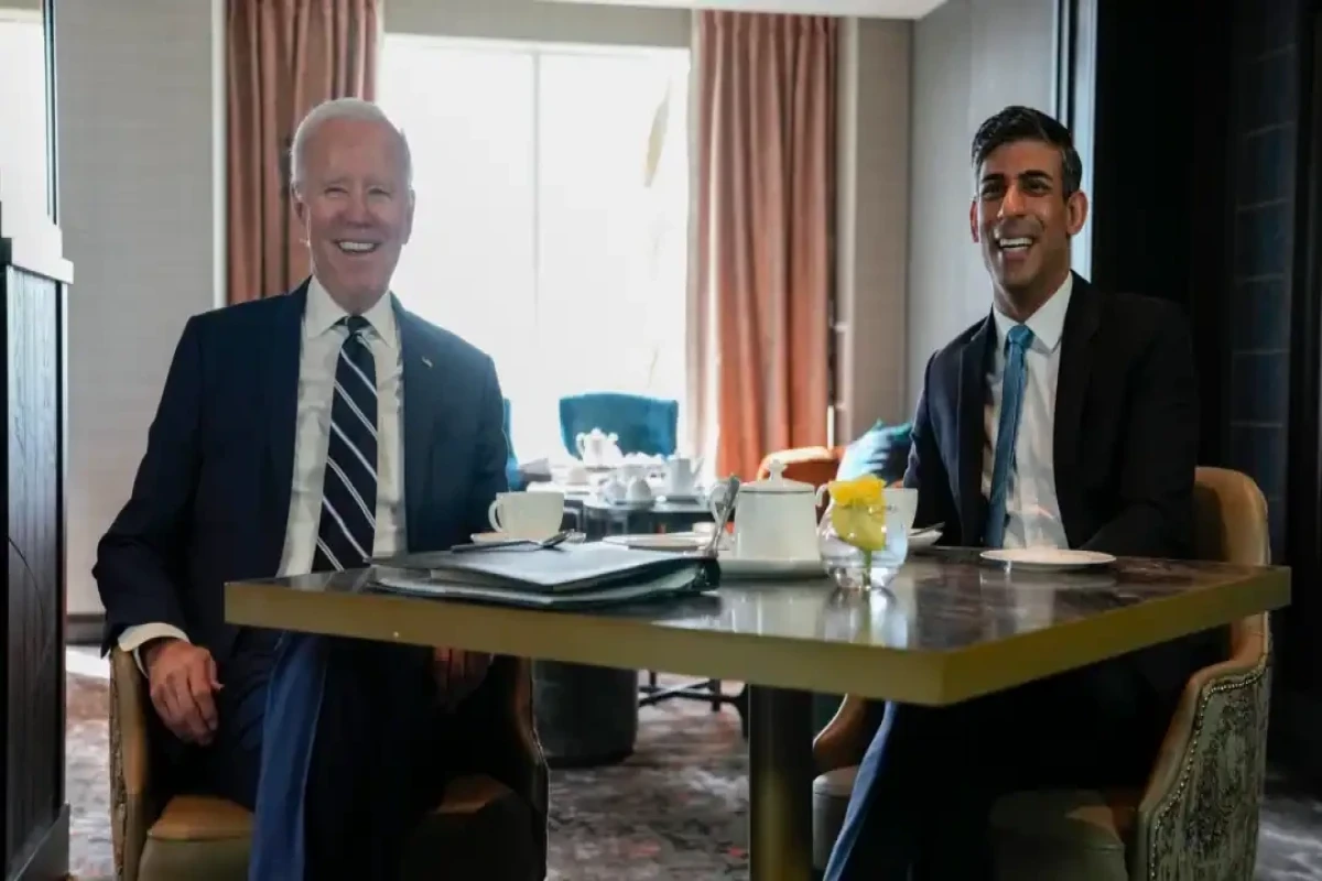 UK's Sunak says he wants to build on Biden ties in Washington trip