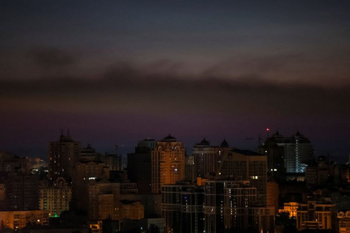 Air defence systems engaged in repelling air attacks in Kyiv