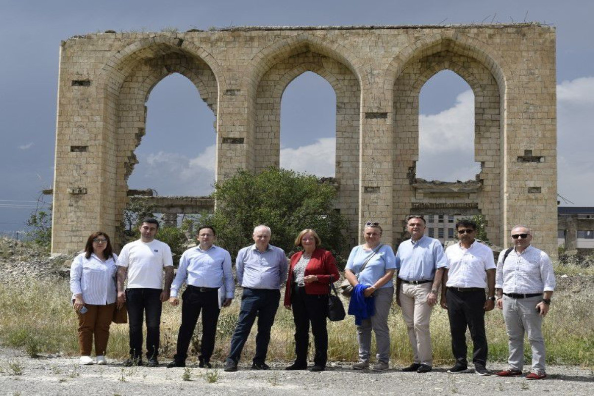 PACE Monitoring Committee co-rapporteurs visited Azerbaijan's Agdam
