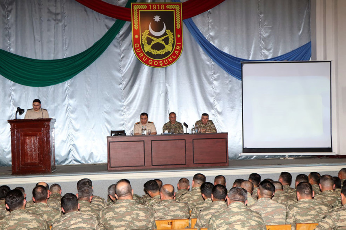 State of military discipline in Azerbaijan Army were analyzed