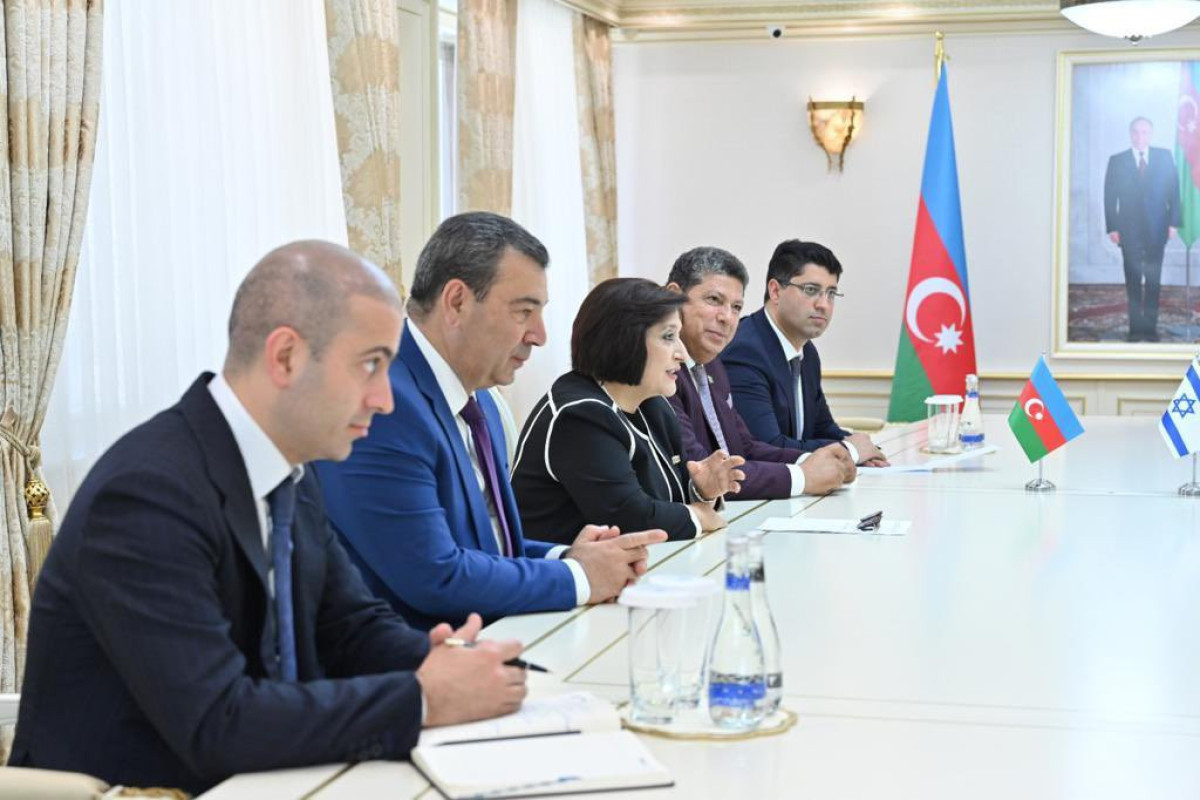 Milli Majlis Speaker Sahiba Gafarova met with the Chair of Knesset’s Foreign Affairs and Defence Committee -UPDATED 