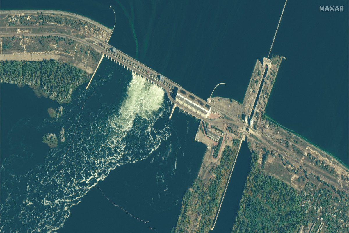 Nova Kakhovka dam in Kherson region blown up by Russian forces - Ukraine's military