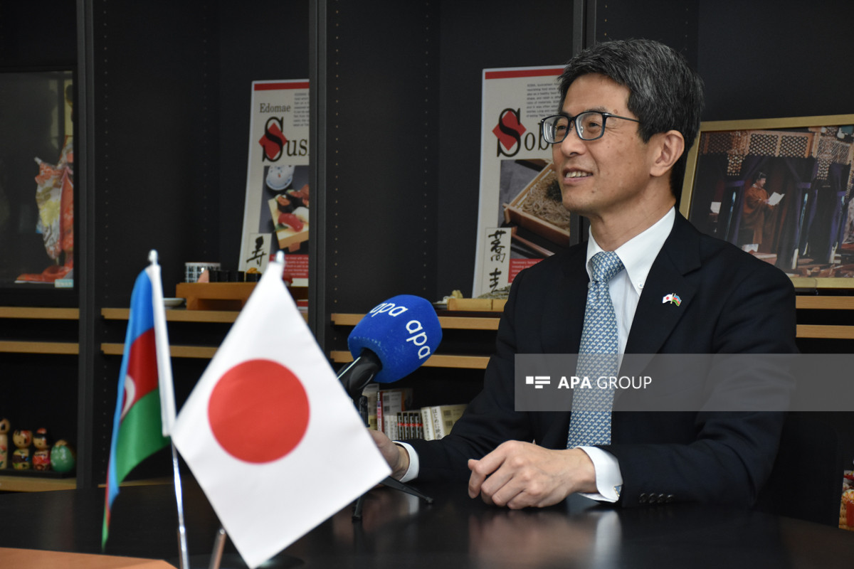 Japanese ambassador: Azerbaijan's geopolitical importance is increasing against the background of the war in Ukraine-INTERVIEW 