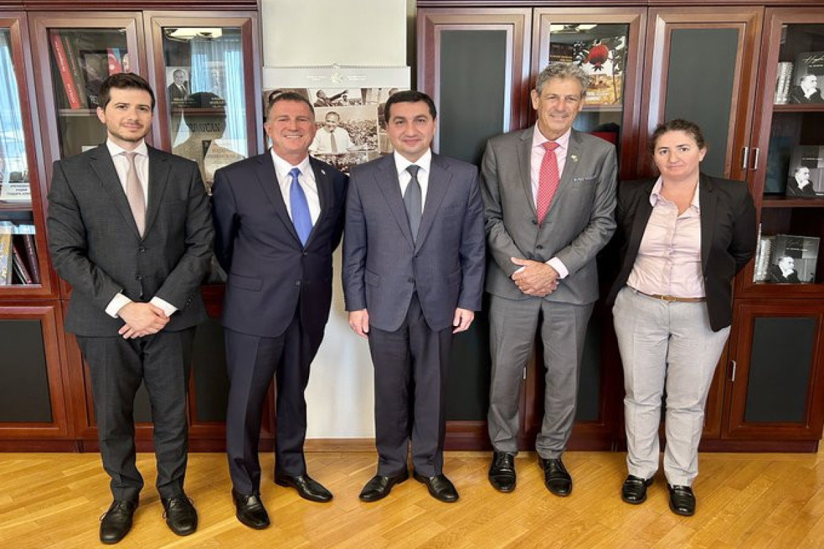 Foreign Policy Advisor to the President of Azerbaijan discussed regional issues with Israeli delegation