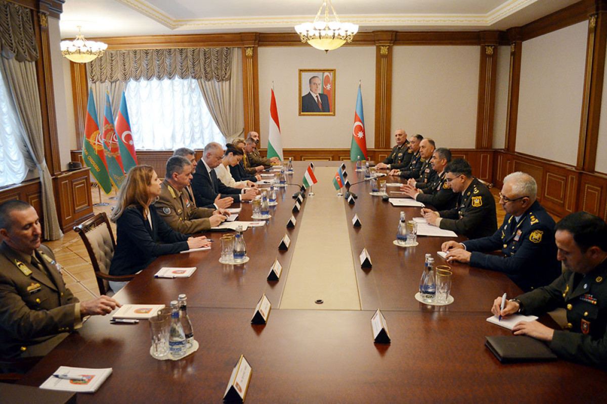 Azerbaijan and Hungary discussed issues of expanding military cooperation-VIDEO 