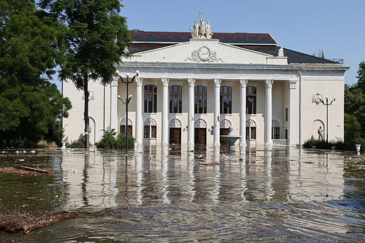 600 square kilometers of Kherson region is flooded, regional commander says