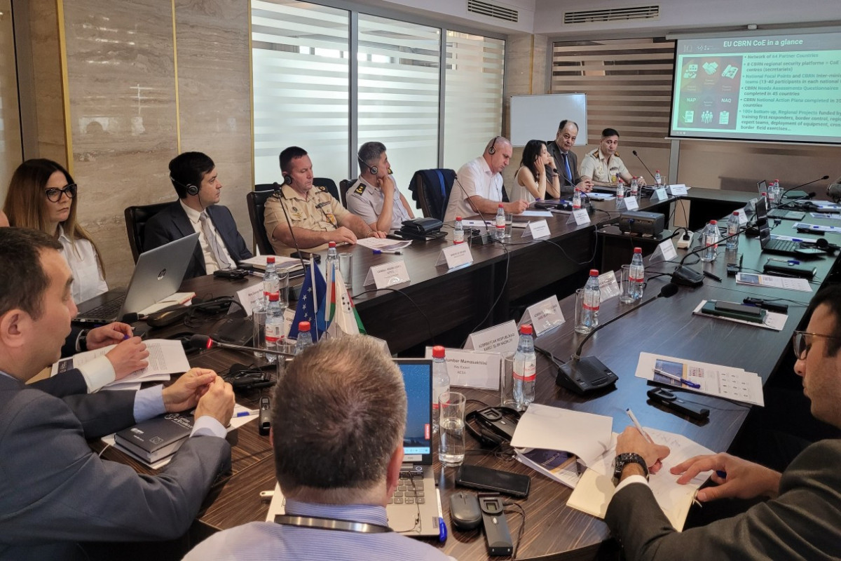 EU representatives held meeting at Azerbaijan's Ministry of Emergency Situations-PHOTO 