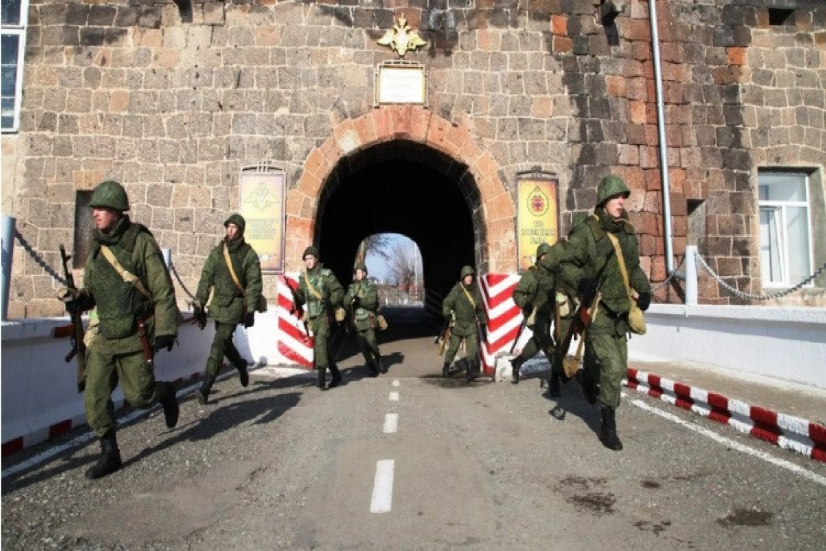 Russian military personnel conducted training in Armenia