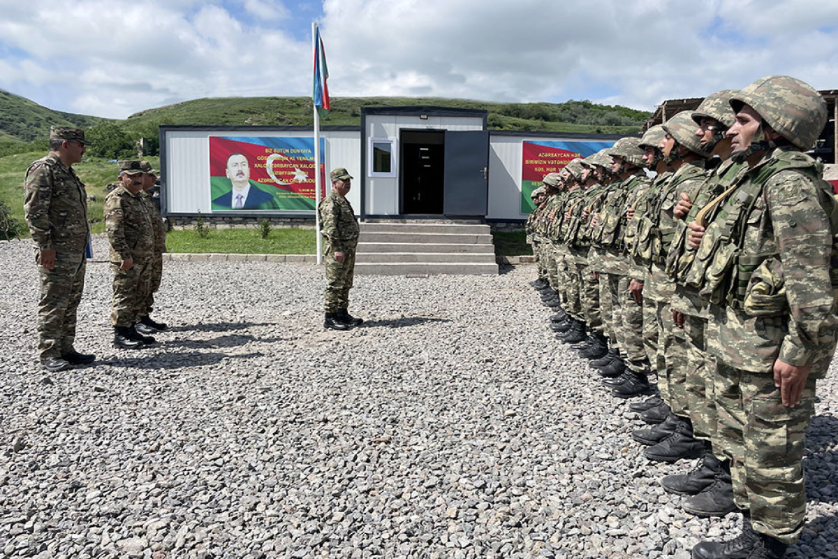 Azerbaijani MoD: New military facilities were commissioned in the liberated territories
