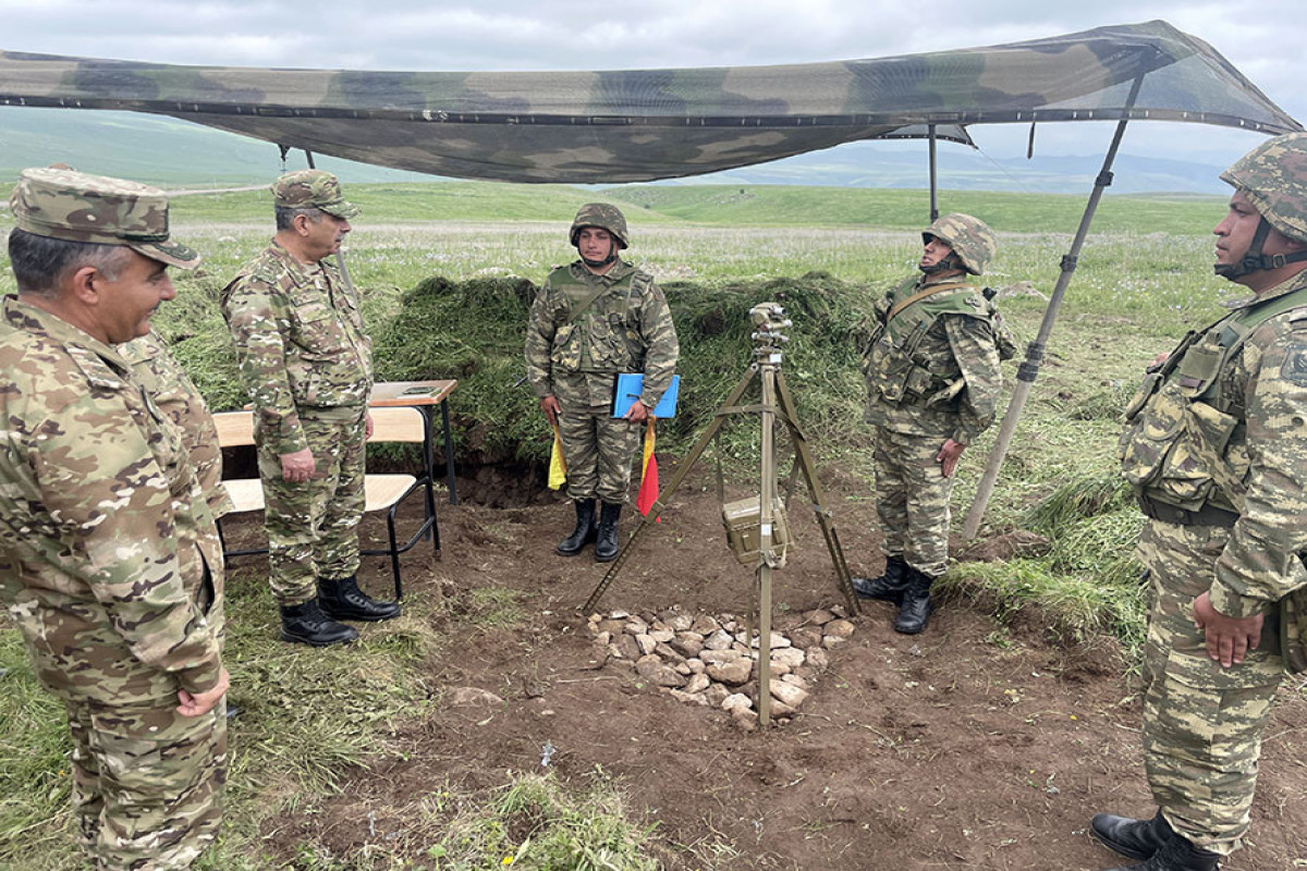 Command-staff exercises were held in the liberated territories of Azerbaijan-VIDEO 