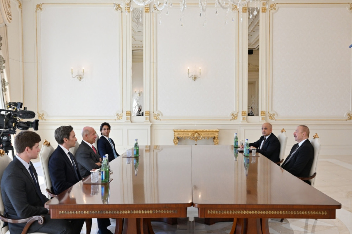 President Ilham Aliyev received Founder and CEO of Starwood Capital Group