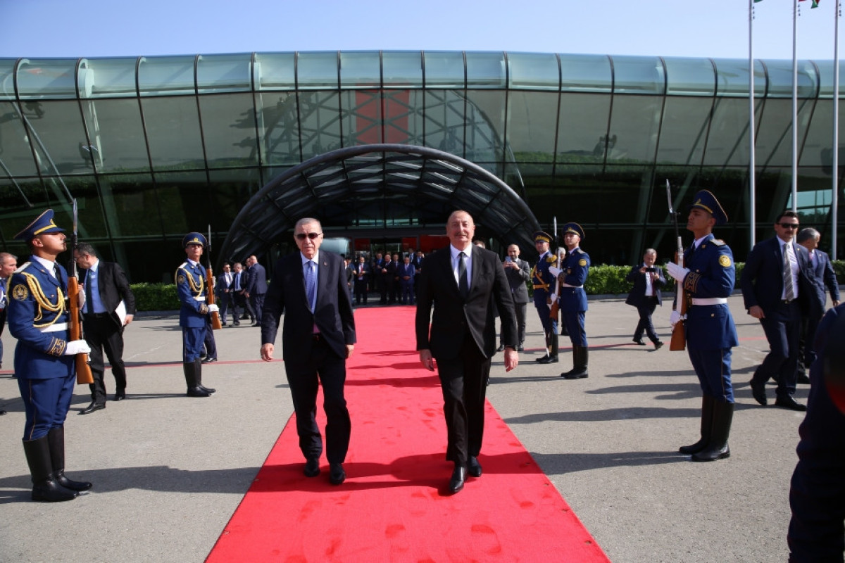 President of Türkiye Recep Tayyip Erdogan - President of Azerbaijan Ilham Aliyev