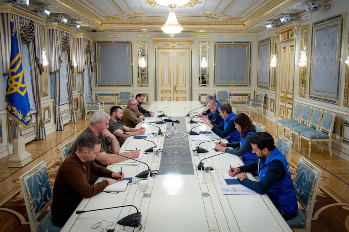 IAEA's Grossi meets with Zelensky in Kyiv