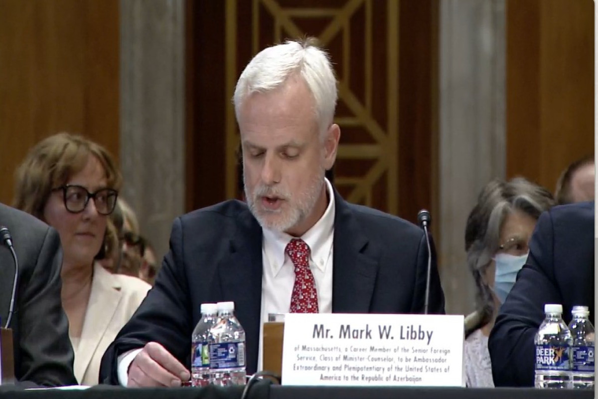 Mark Libby, candidate for US Ambassador to Azerbaijan