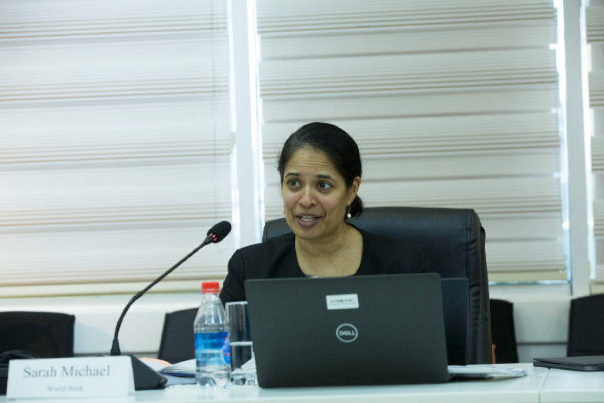 World Bank Regional Manager for Azerbaijan Sarah Michael