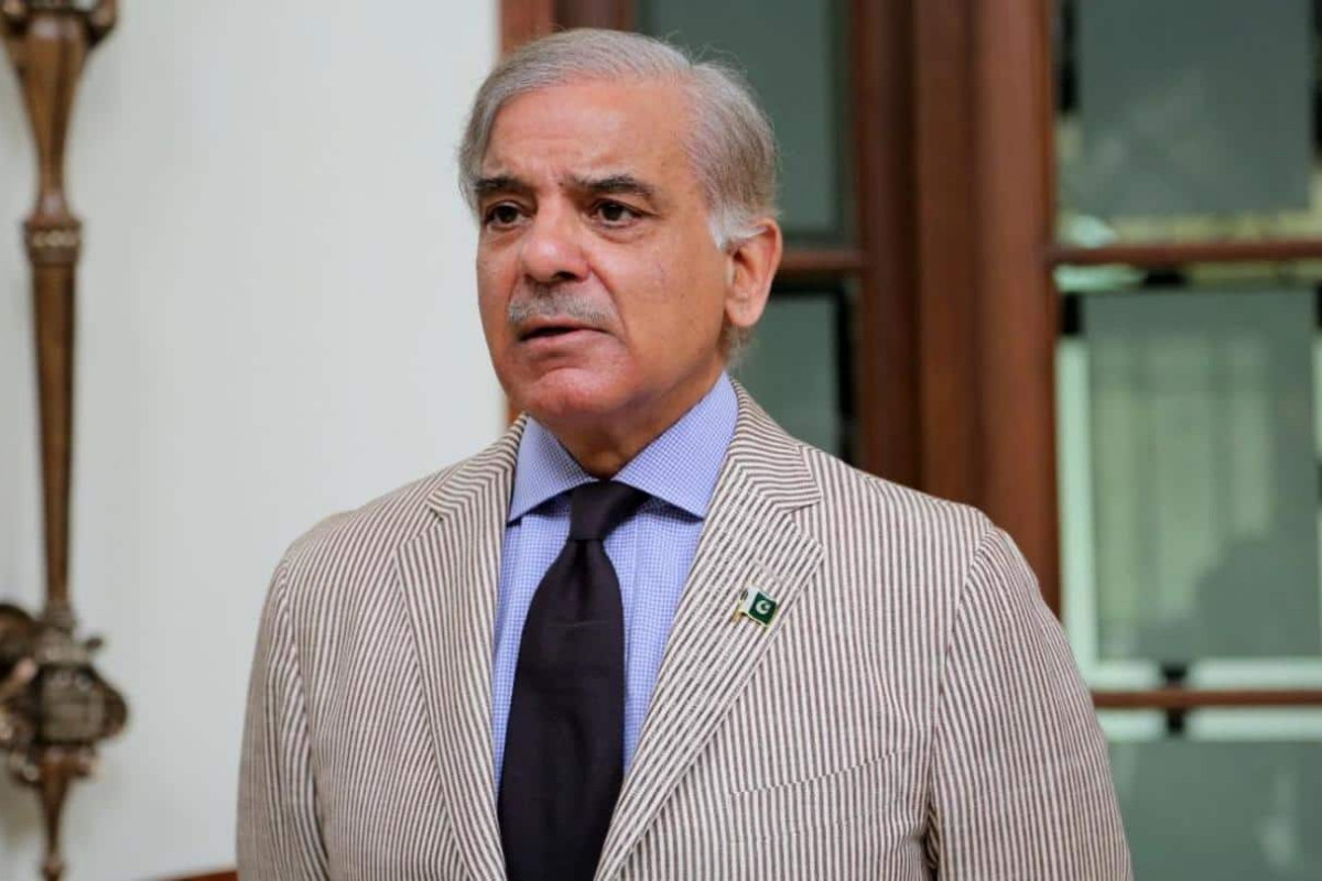 Pakistani Prime Minister Shahbaz Sharif
