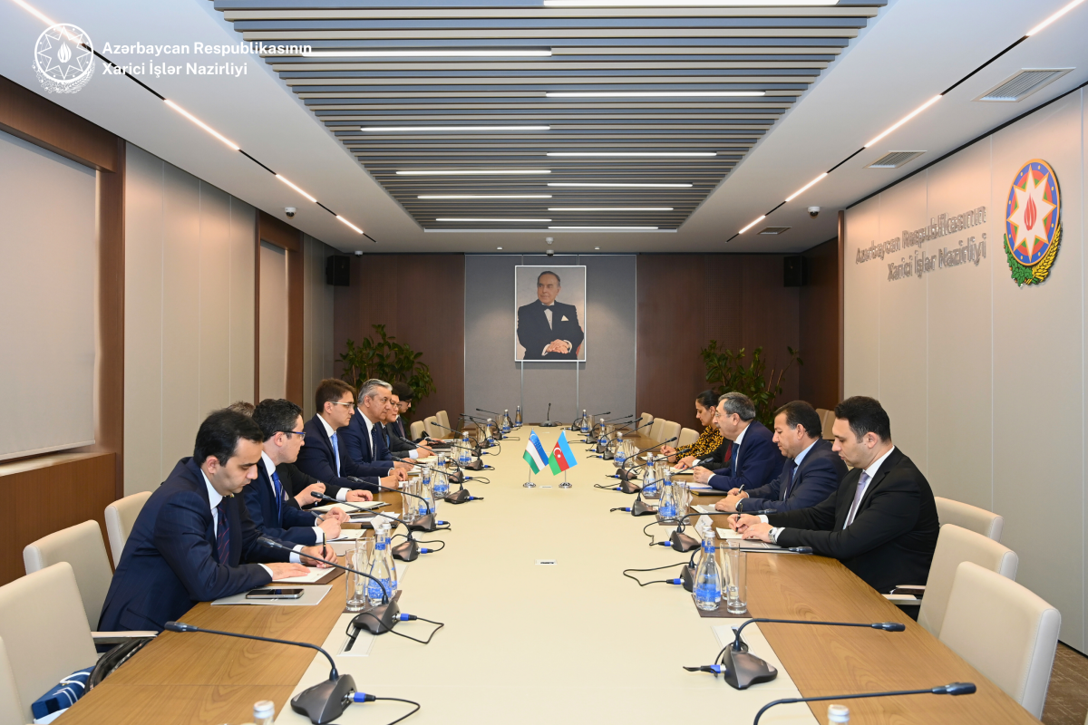 Azerbaijani FM met with Deputy FM of Uzbekistan