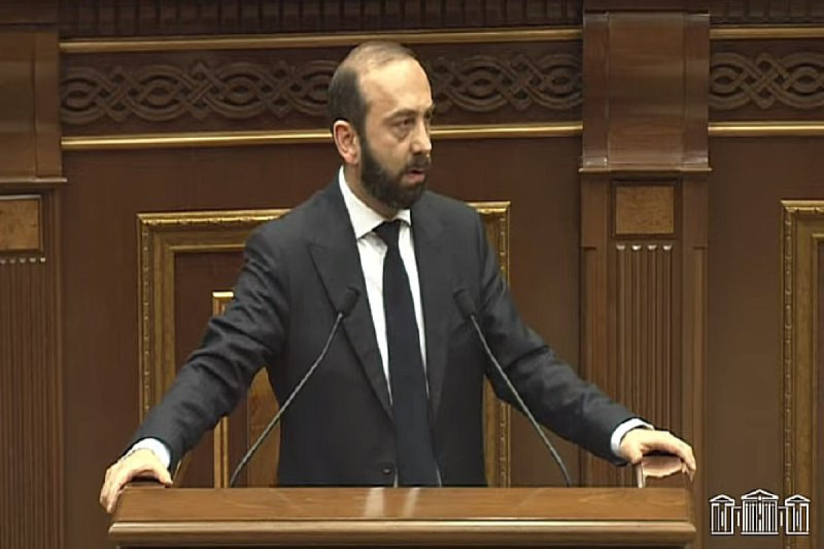 Armenian FM Ararat Mirzoyan