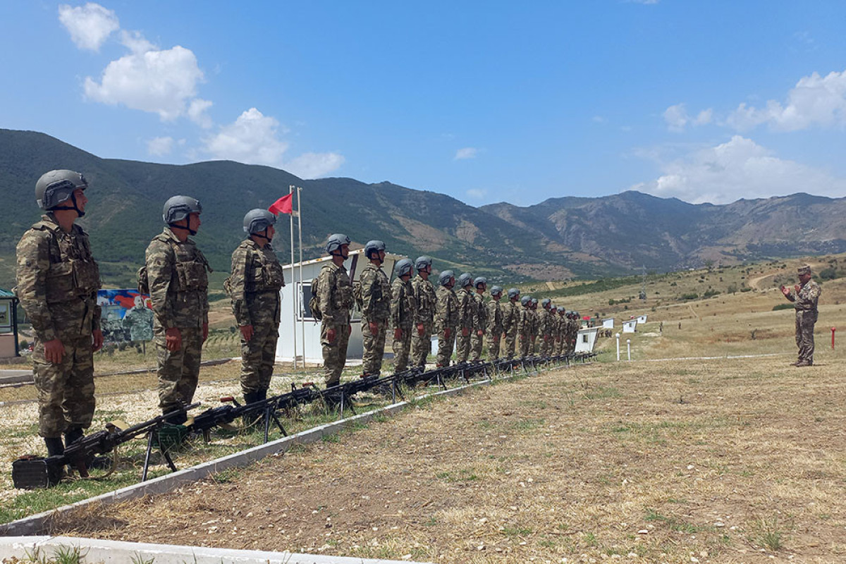 Practical shooting exercises were performed during training session - Azerbaijani MoD-VIDEO 