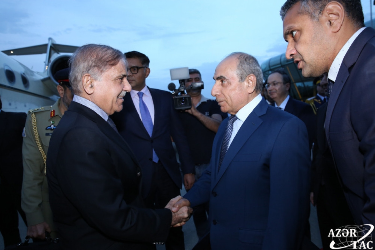 Prime Minister of Pakistan arrives in Azerbaijan on official visit