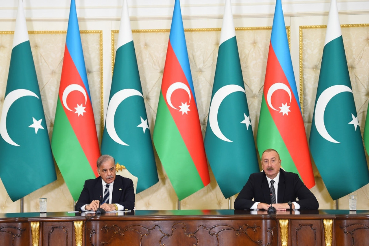 President Ilham Aliyev and Prime Minister Muhammad Shehbaz Sharif made press statements -UPDATED 