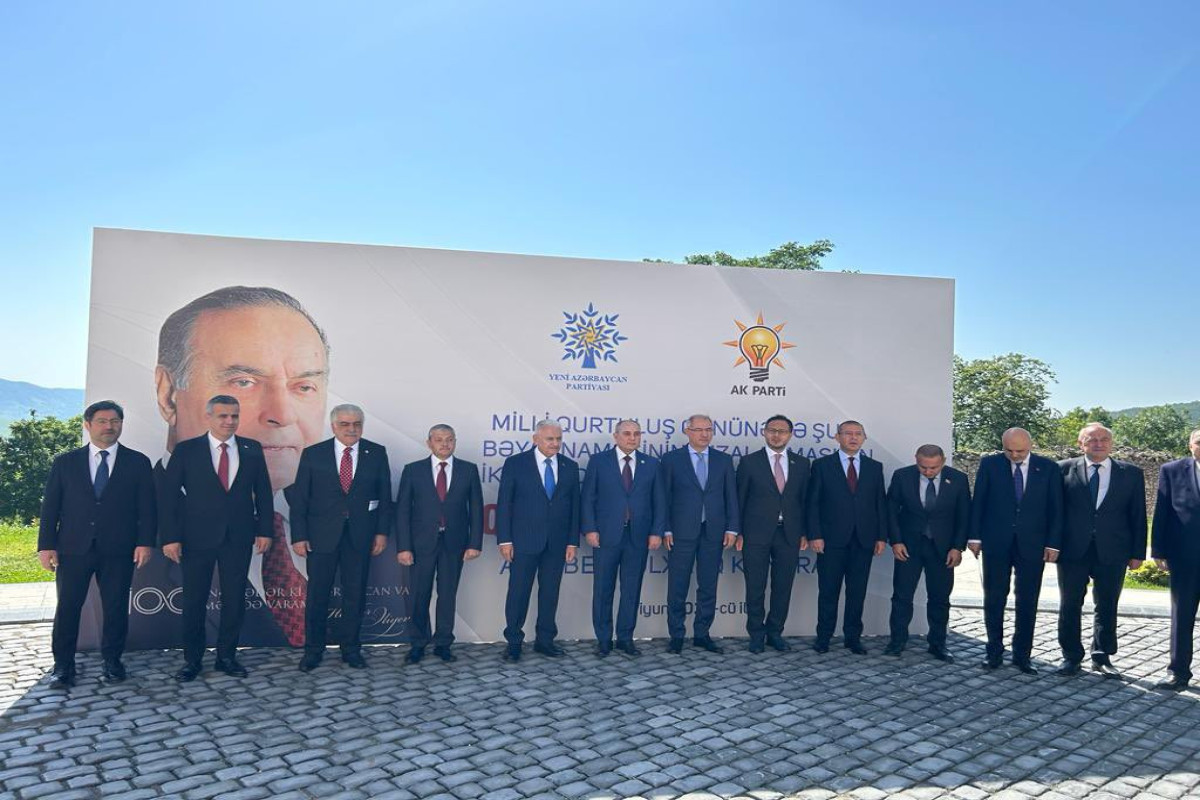 Binali Yildirim visits Shusha