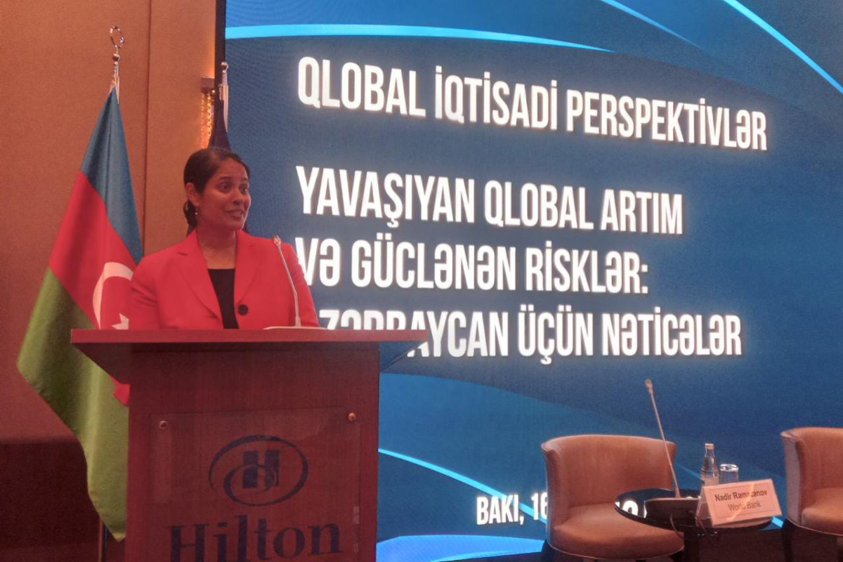 Sarah Michael, Country Manager for World Bank in Azerbaijan