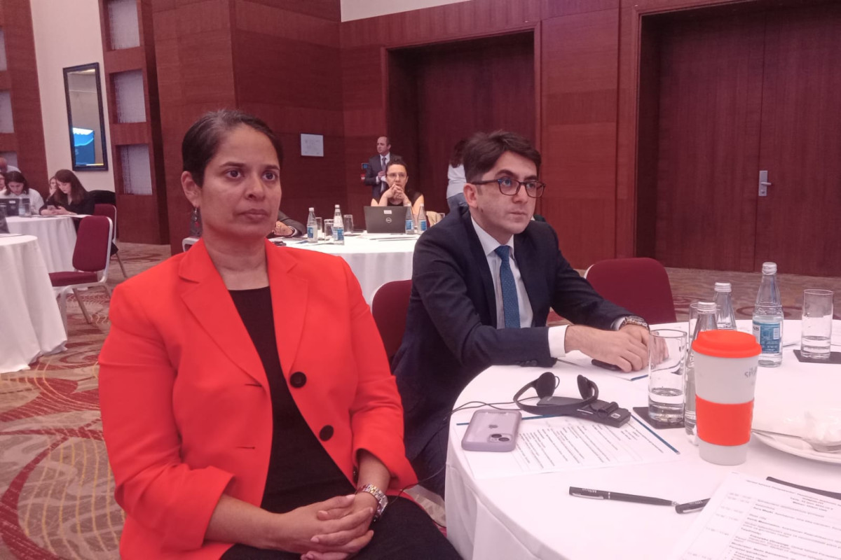 Sarah Michael, Country Manager for World Bank in Azerbaijan