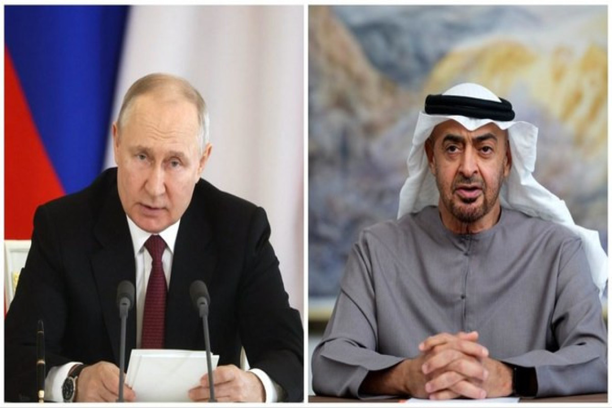 Putin to meet UAE president in St. Petersburg on Friday