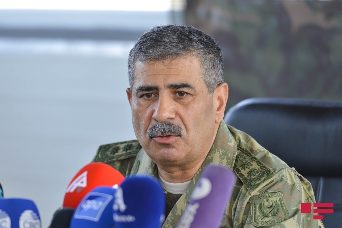 Colonel General Zakir Hasanov, Minister of Defense of Azerbaijan