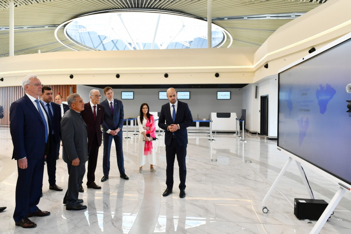 Rais of Tatarstan informed of ongoing works in Eastern Zangezur economic region