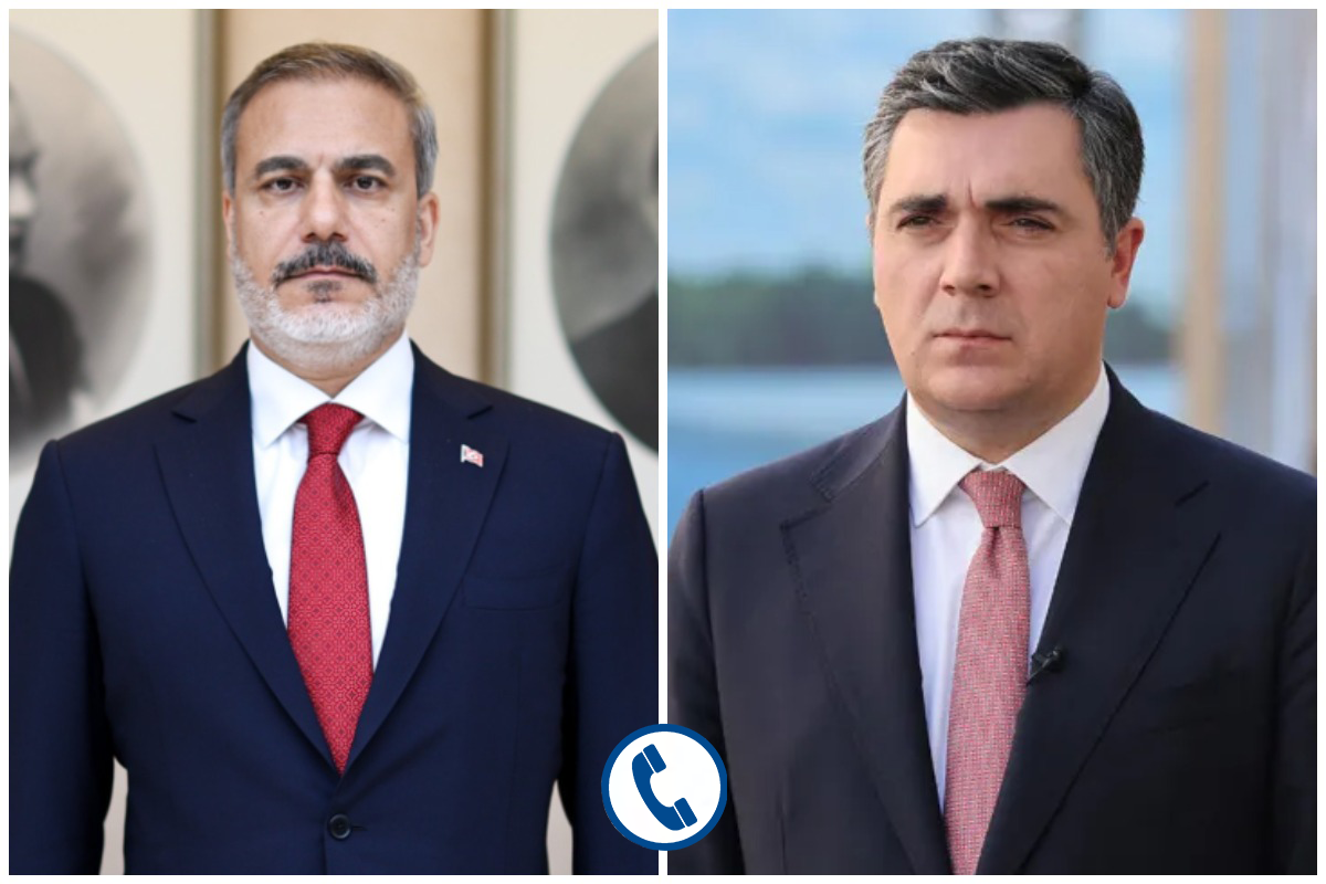 Turkish FM discussed Georgia-Türkiye-Azerbaijan trilateral format with Georgian FM