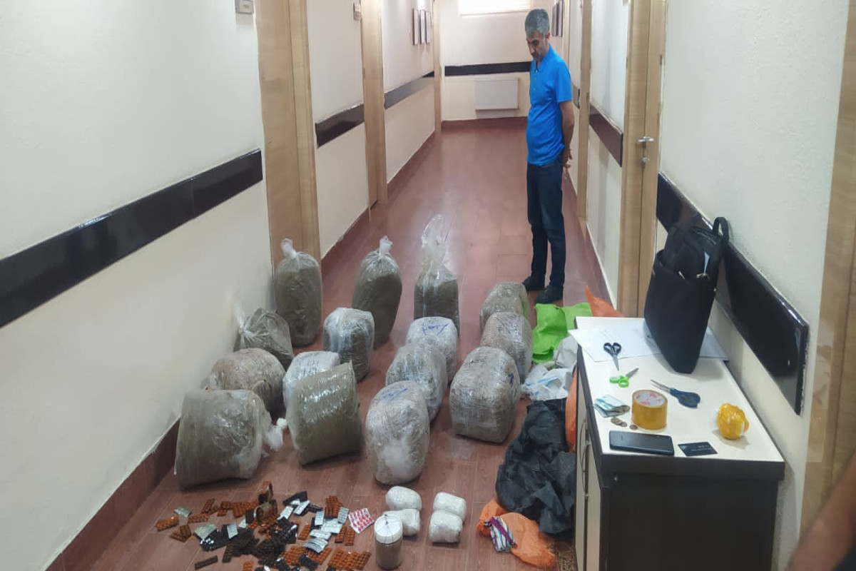 Azerbaijan seized 102 kg of drugs imported from Iran -PHOTO 