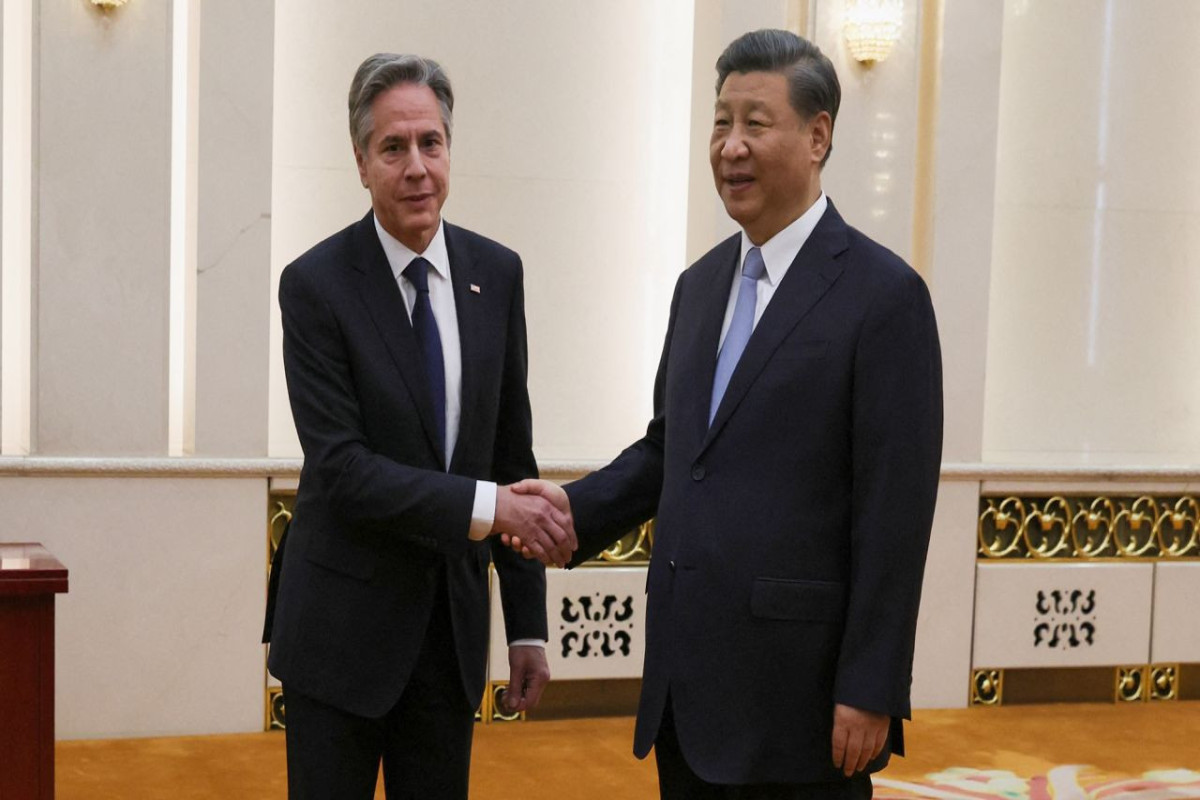 United States Secretary of State Antony Blinken, Chinese President Xi Jinping