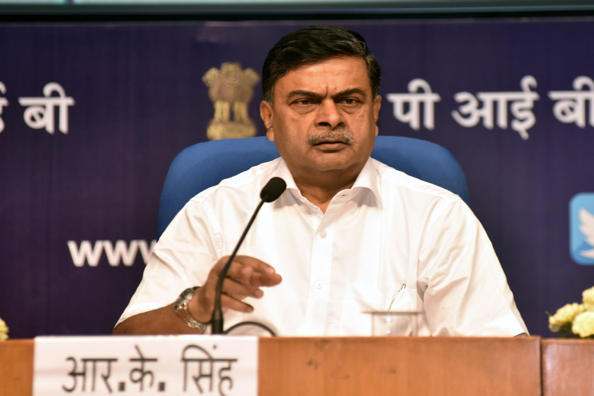 Raj Kumar Singh, India’s minister for power and renewable energy