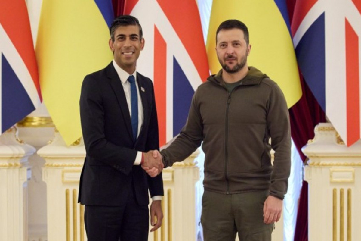 Rishi Sunak, Volodymyr Zelensky