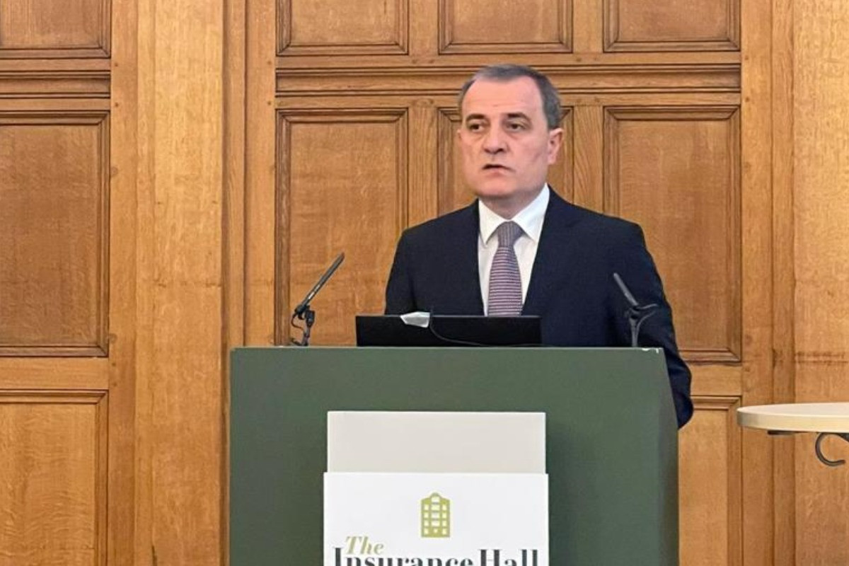Azerbaijani Foreign Minister Jeyhun Bayramov